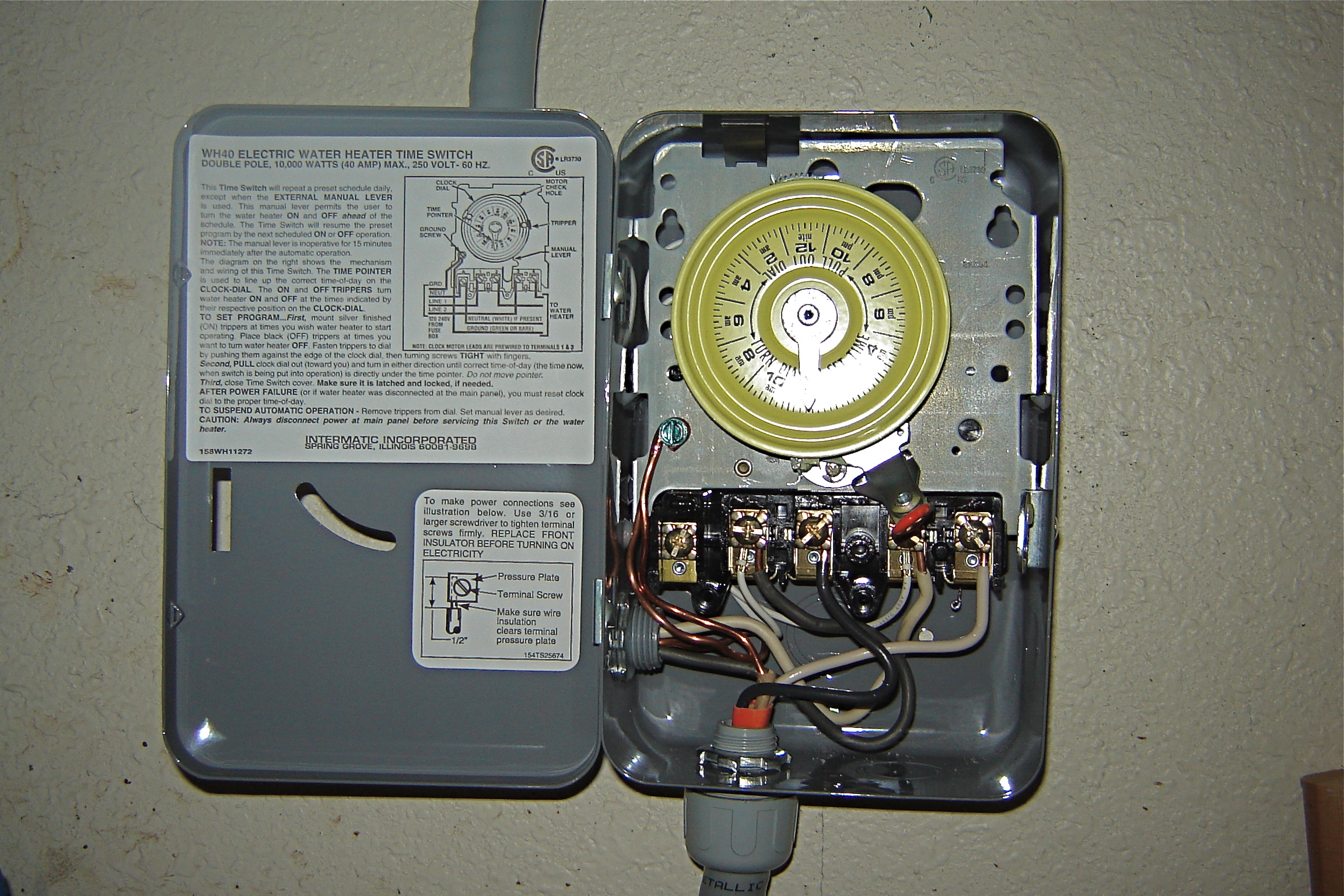 Hot Water Heater Timer 5 Steps (with Pictures) Instructables