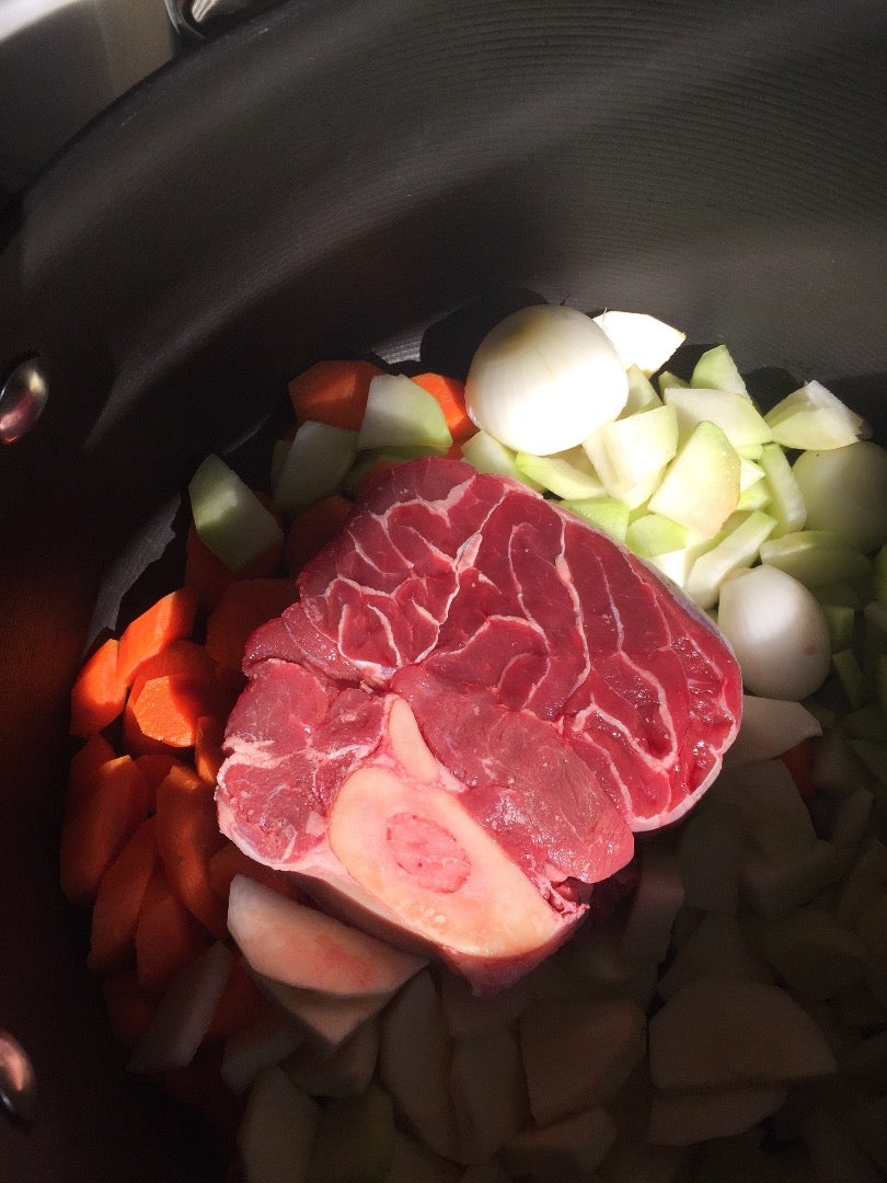 can you mix beef and vegetable broth