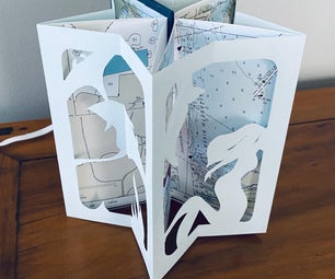 Star Book With Mermaids and Manta Rays