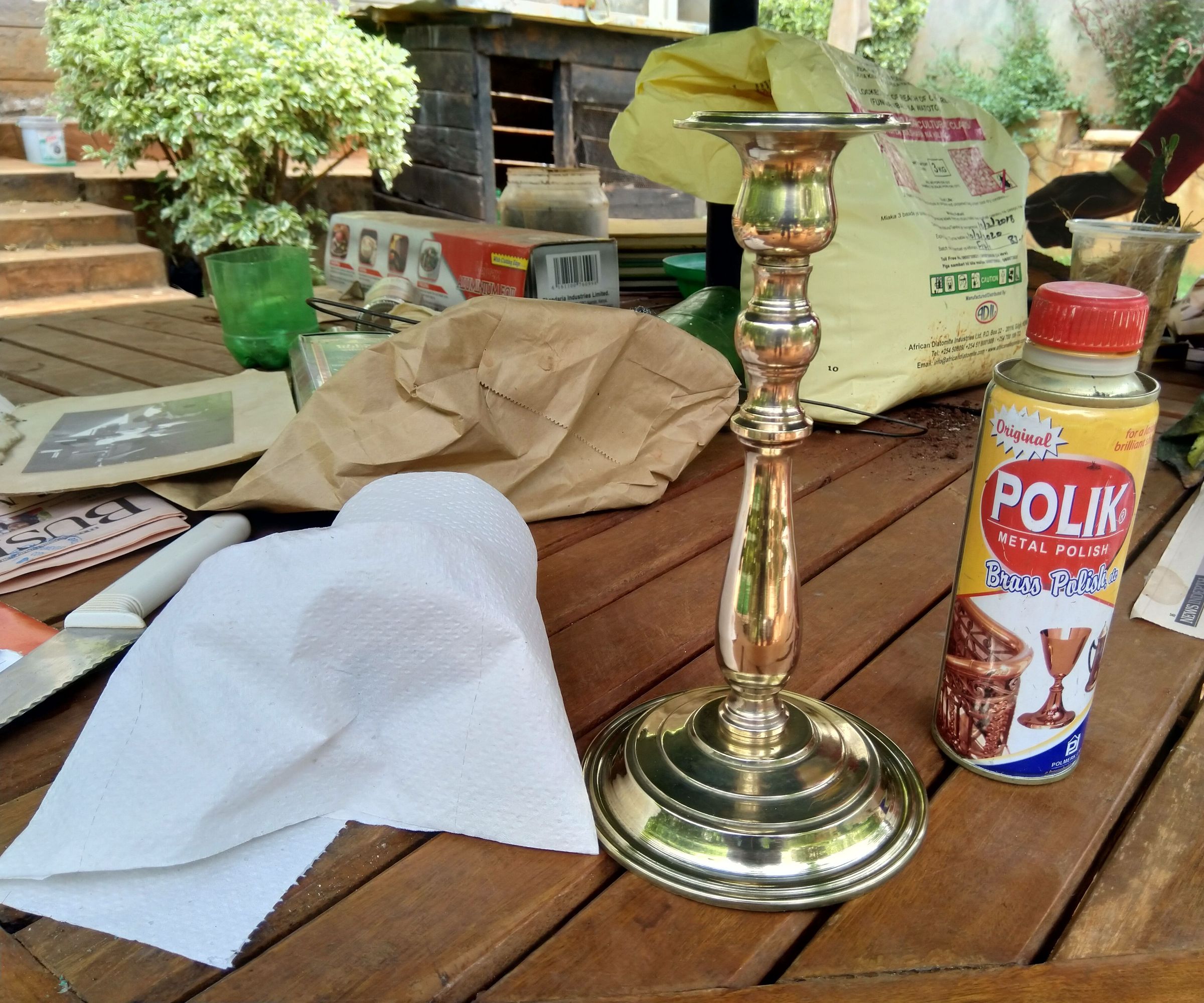 How to Re-Polish a Brass Candle Stand