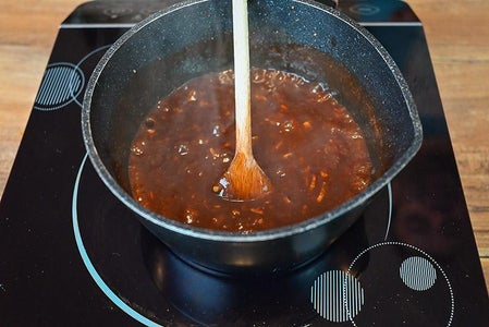 First Comes the BBQ Sauce