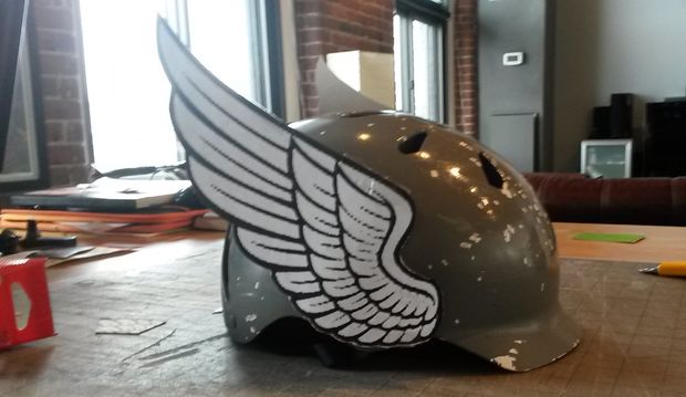 Helment Wing Pattern Hermes Wings Template