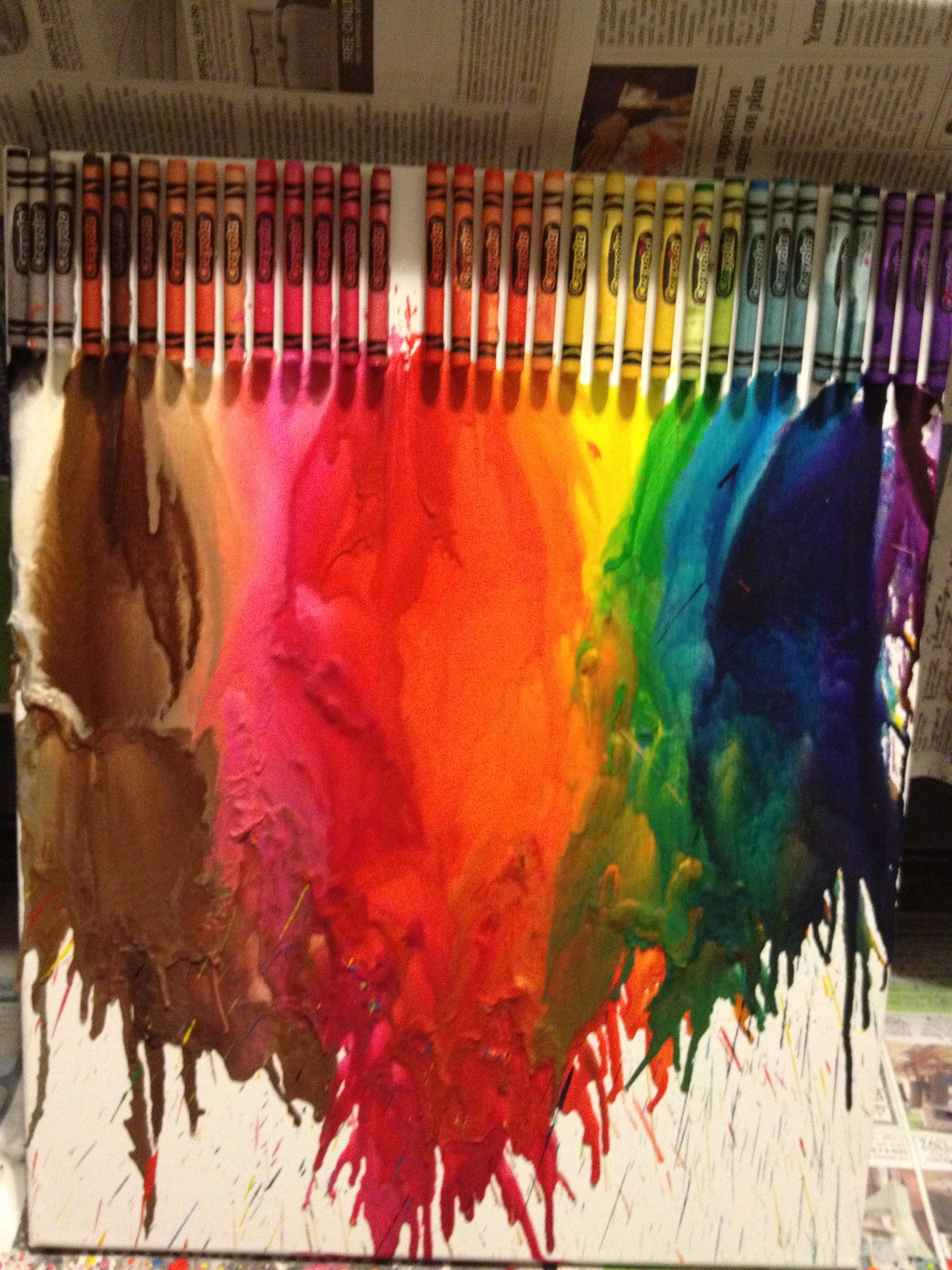 How to Make Crayola Art