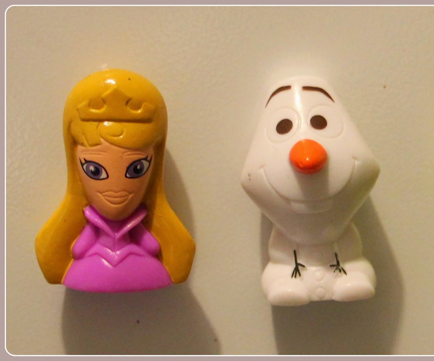 Fridge Magnets Out of Kids Figurines - Upcycling
