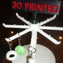 Rotating Stand for Keychains