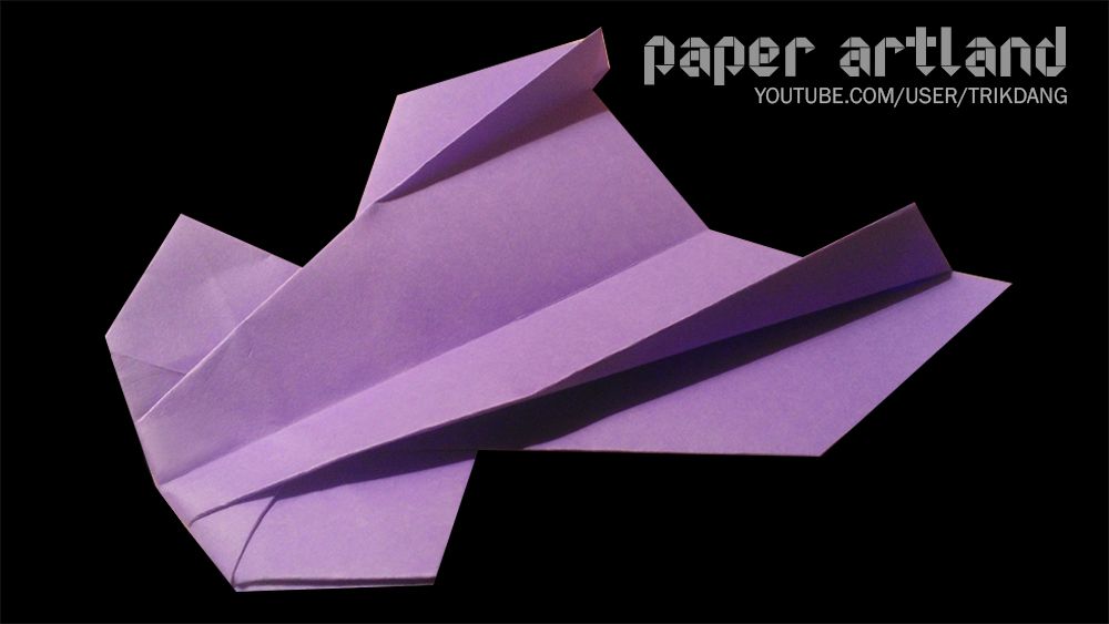 Paper Airplane Tutorial: AVAShip | Unique Shape