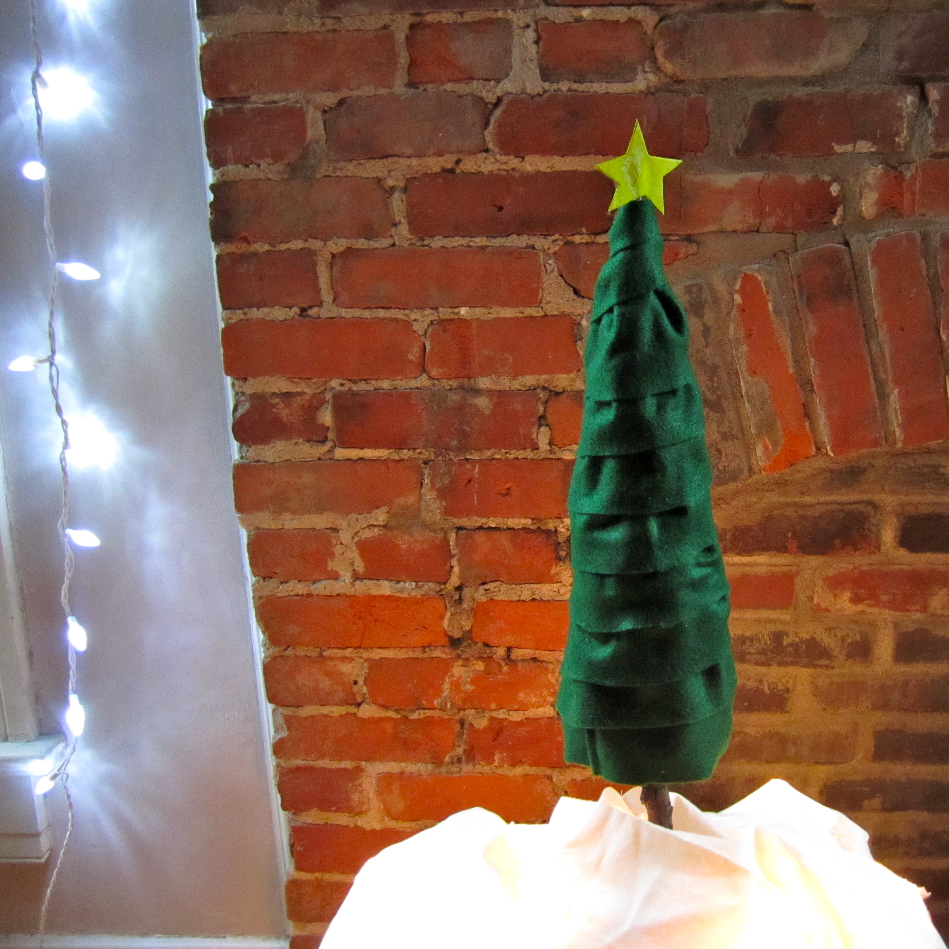 Fabric Christmas Tree