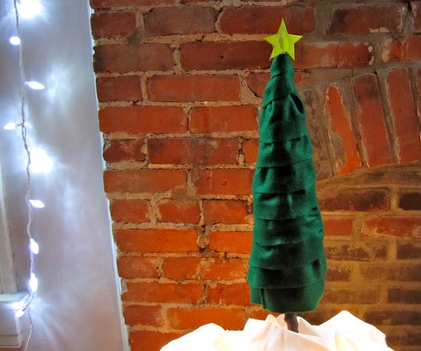 Fabric Christmas Tree