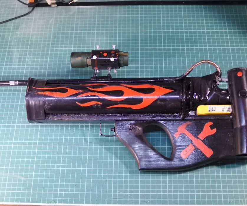 DIY Full Auto Airsoft Rifle