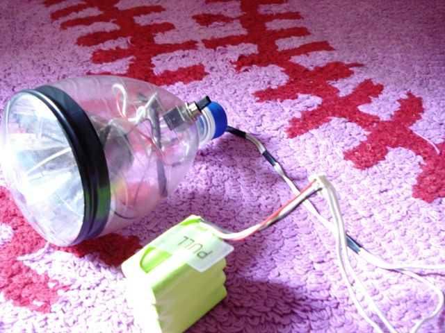 How to Make LED Headlight for Bicycle Using a Bottle.