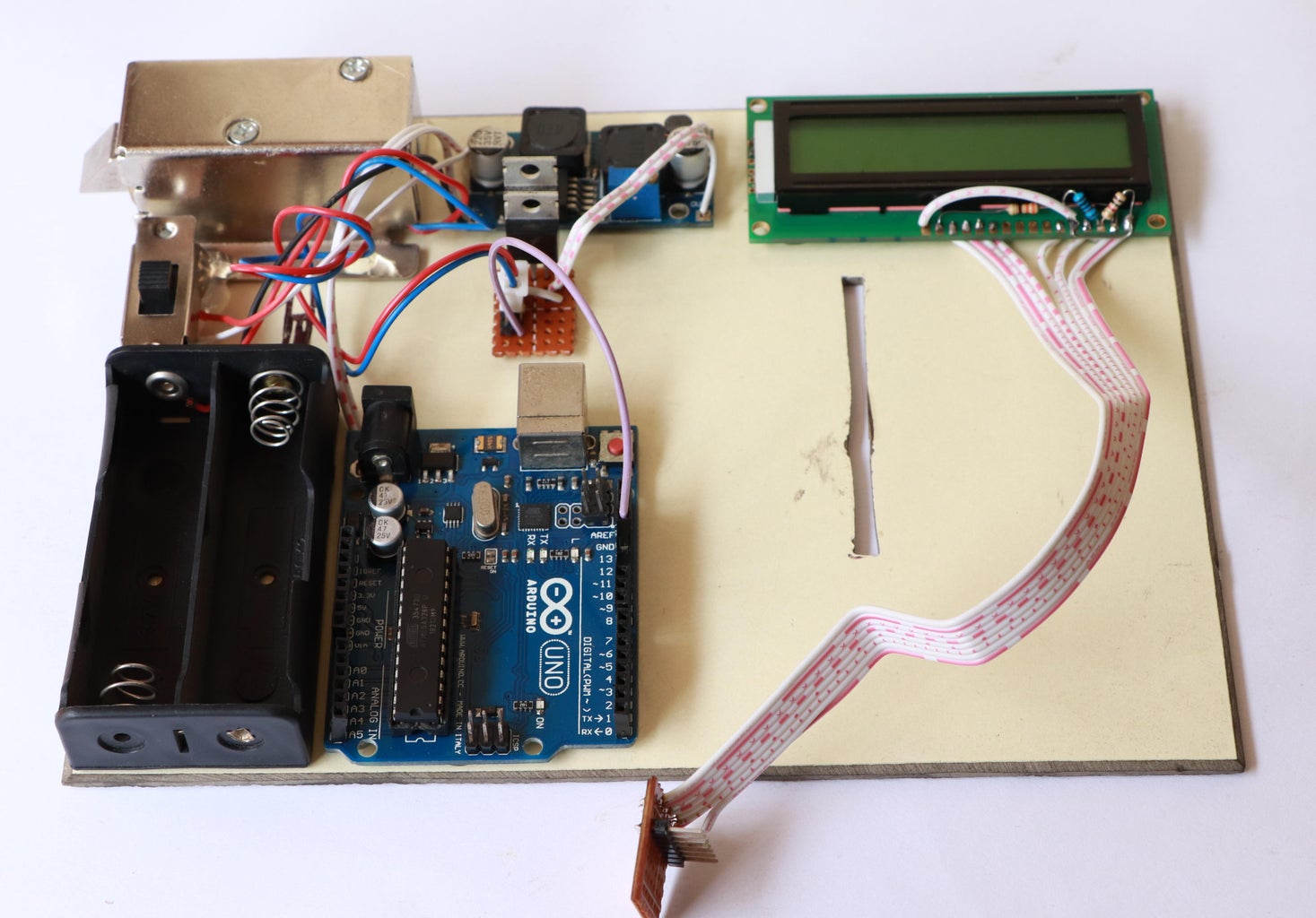 RFID/NFC Door Lock : 7 Steps (with Pictures) Circuit Diagram