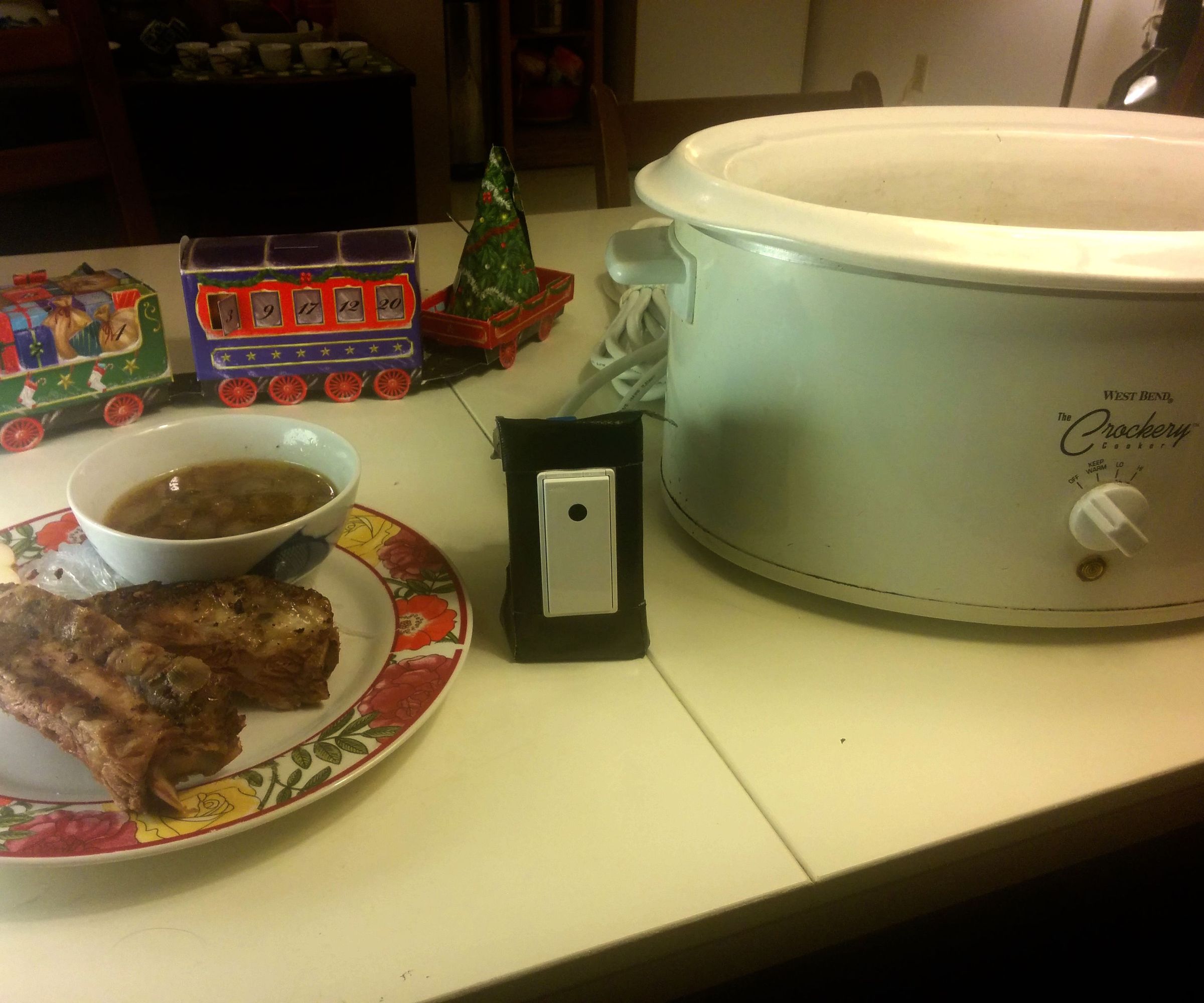 Cell Phone Controlled Crock Pot