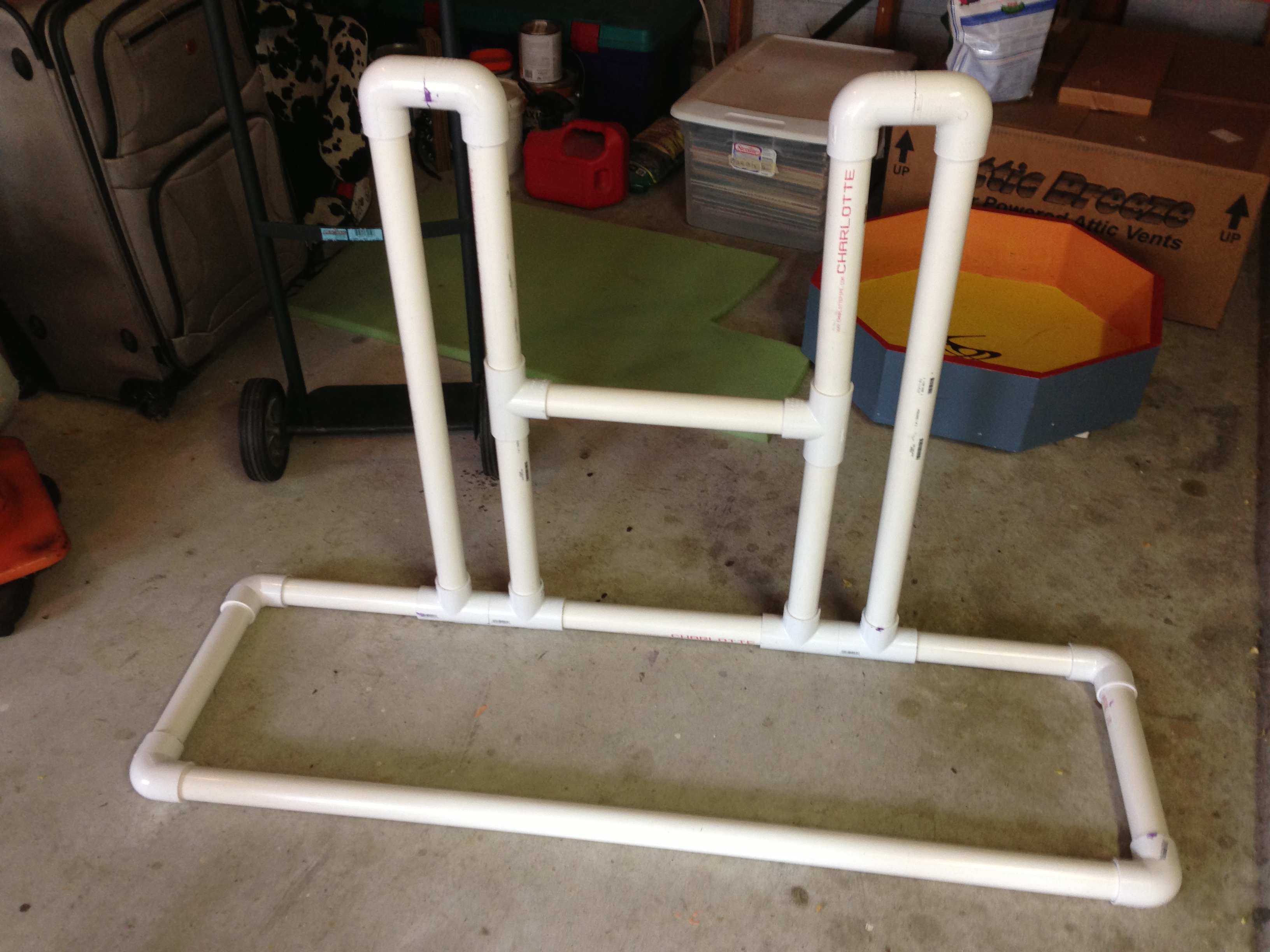 PVC Bike Rack