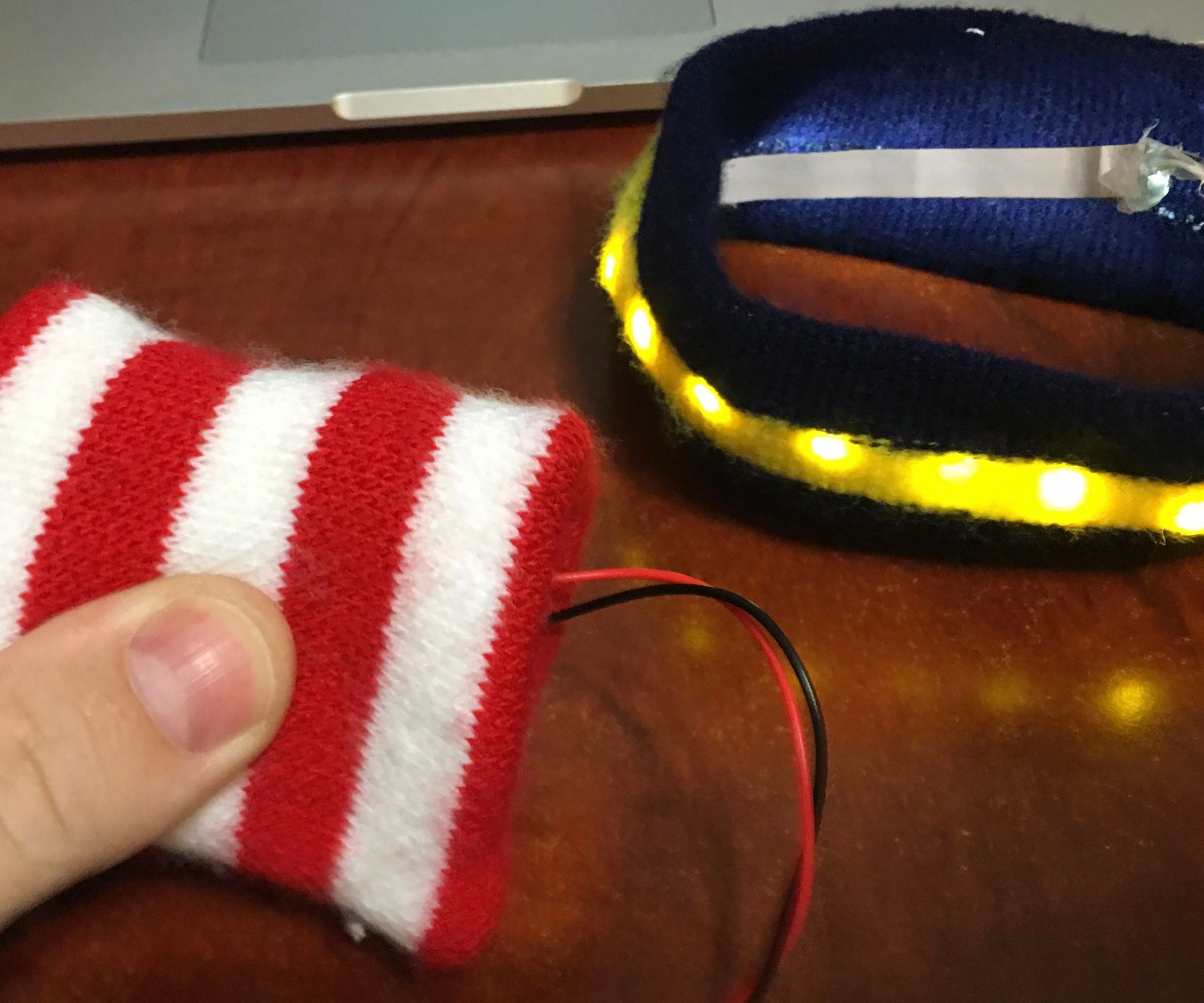 Making Band Practice Easier; a Wearable Count-in Device With a Pressure Switch