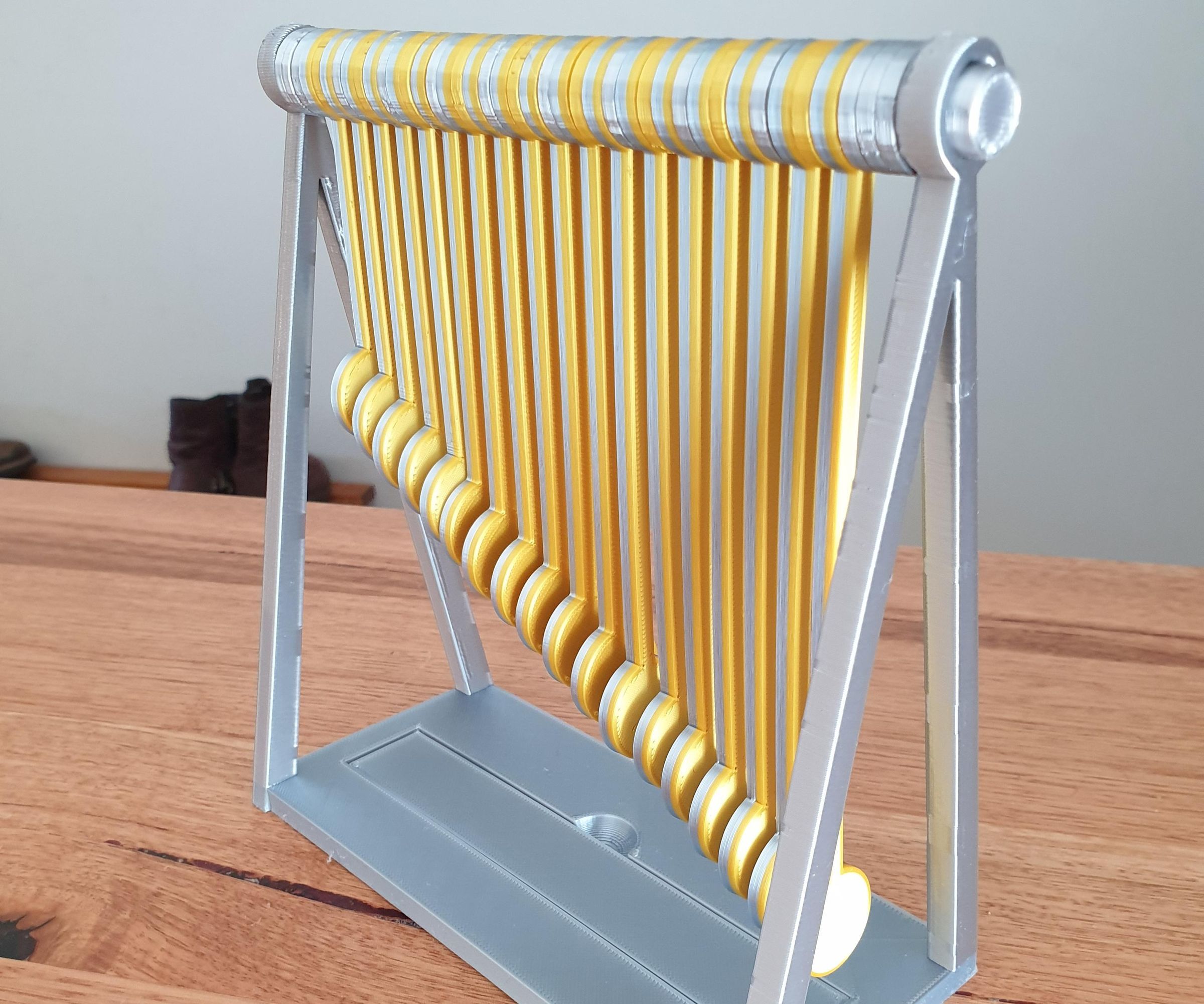 3D Printed Pendulum Wave (Tinkercad)
