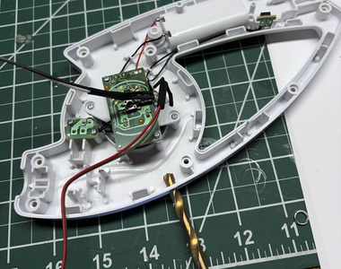 Drill Hole for Headphone Jack