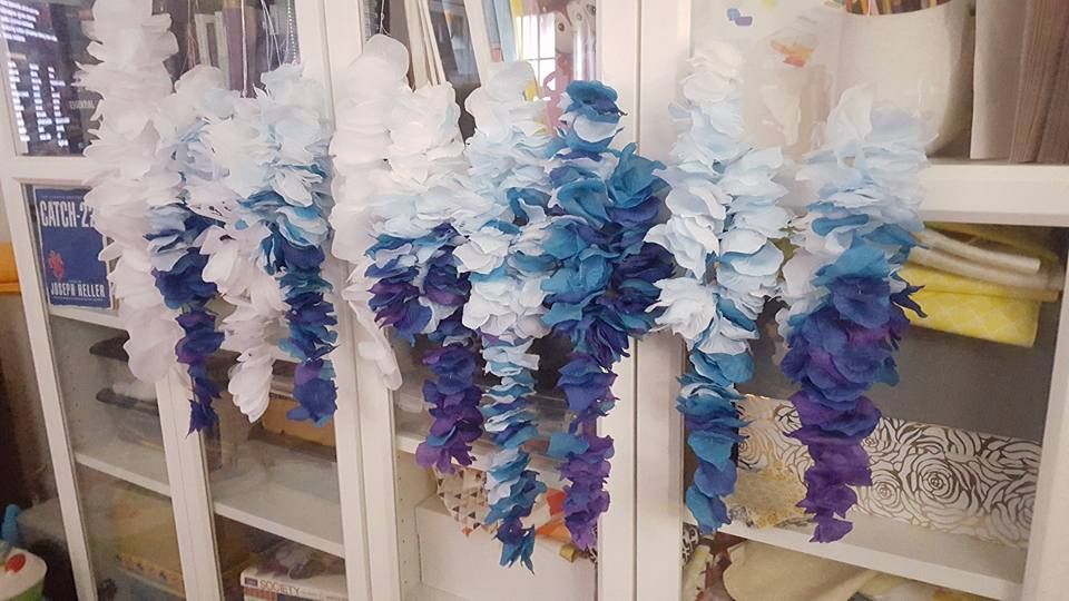 Silk Petal Wisteria/Lilac, Ombre Flower : 6 Steps (with Pictures) -  Instructables