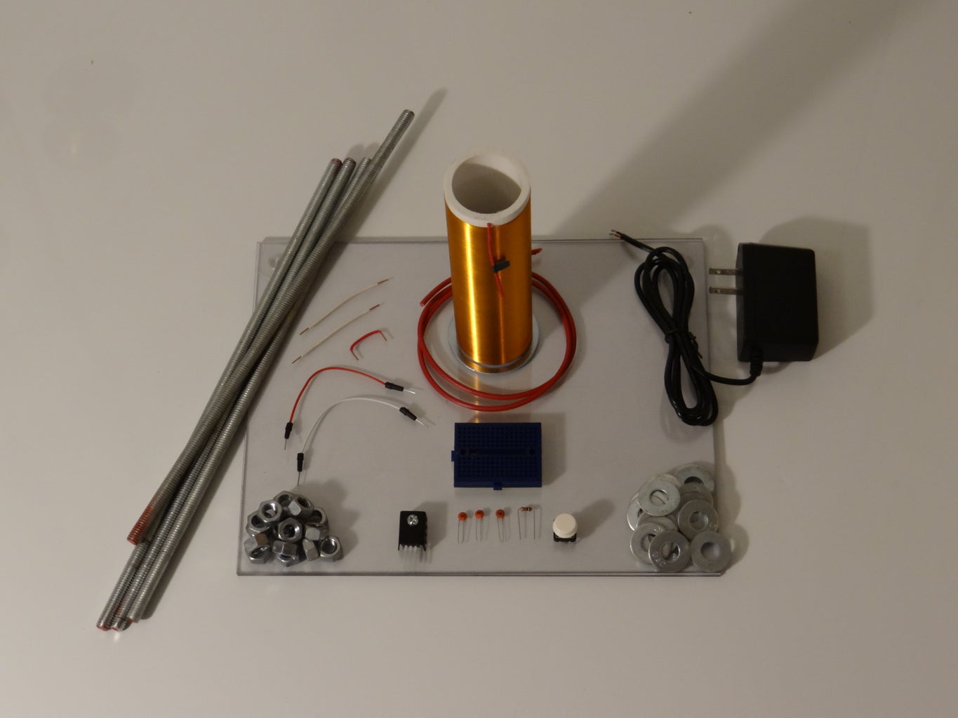 Easy Tesla Coil! : 6 Steps (with Pictures) Circuit Diagram