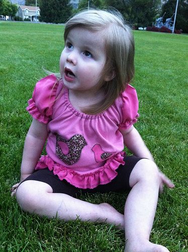 Ruffly Pink Applique Shirt