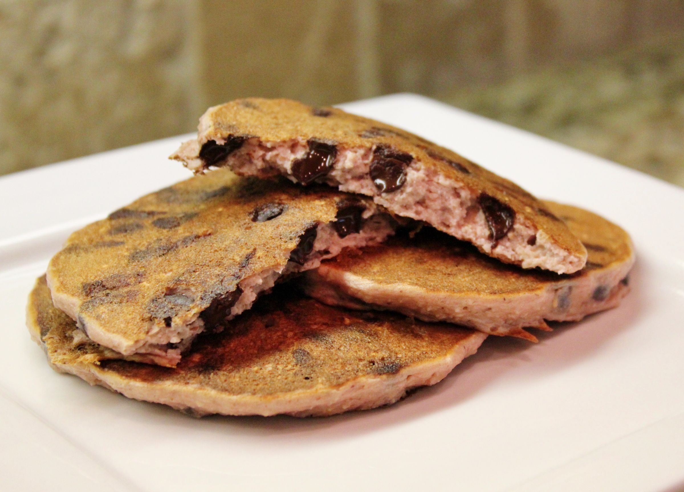 Dark Chocolate Raspberry Pancakes (gluten Free)