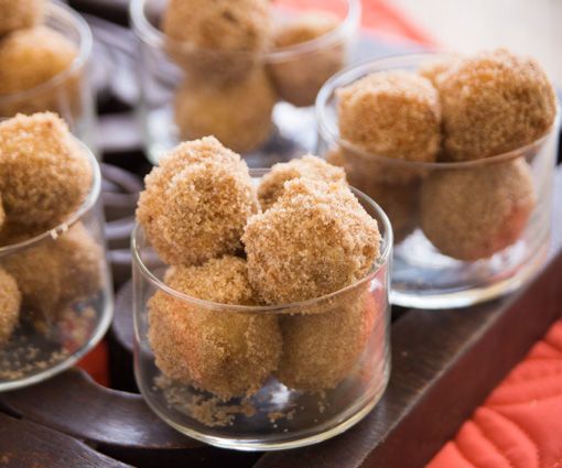 Pumpkin Spice Donut Holes