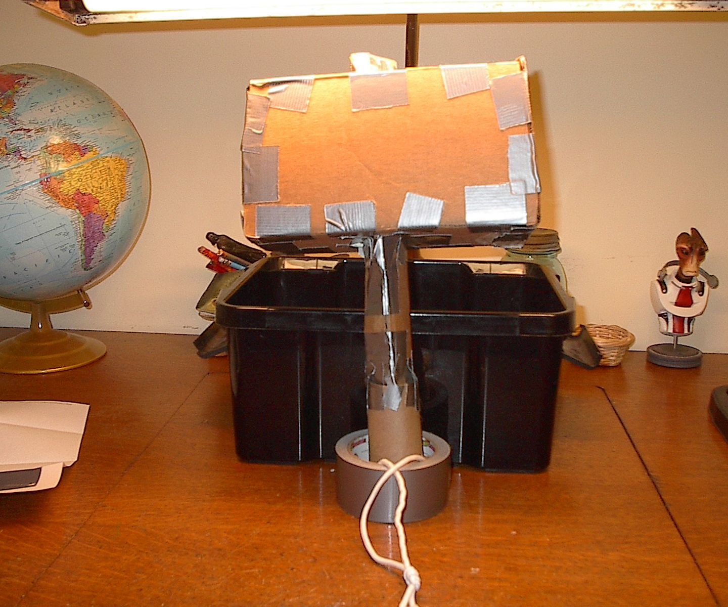 Cardboard Replica of Thor's Hammer