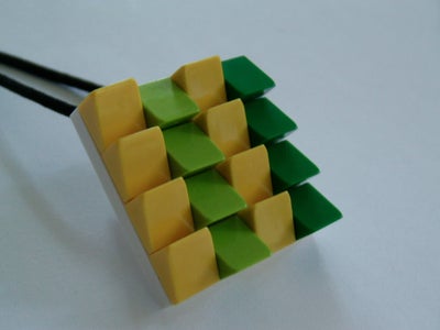 Lego Cheese Slope Pendant