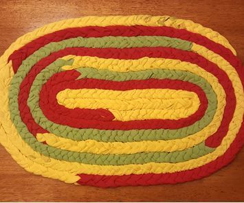 Braided T-Shirt Rug