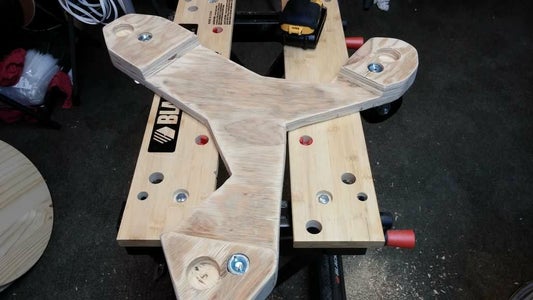 Attach Wheels and Epoxy Holes 