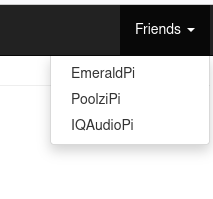 Use RPI Monitor to Control Your Squeezelite Players Using Friends