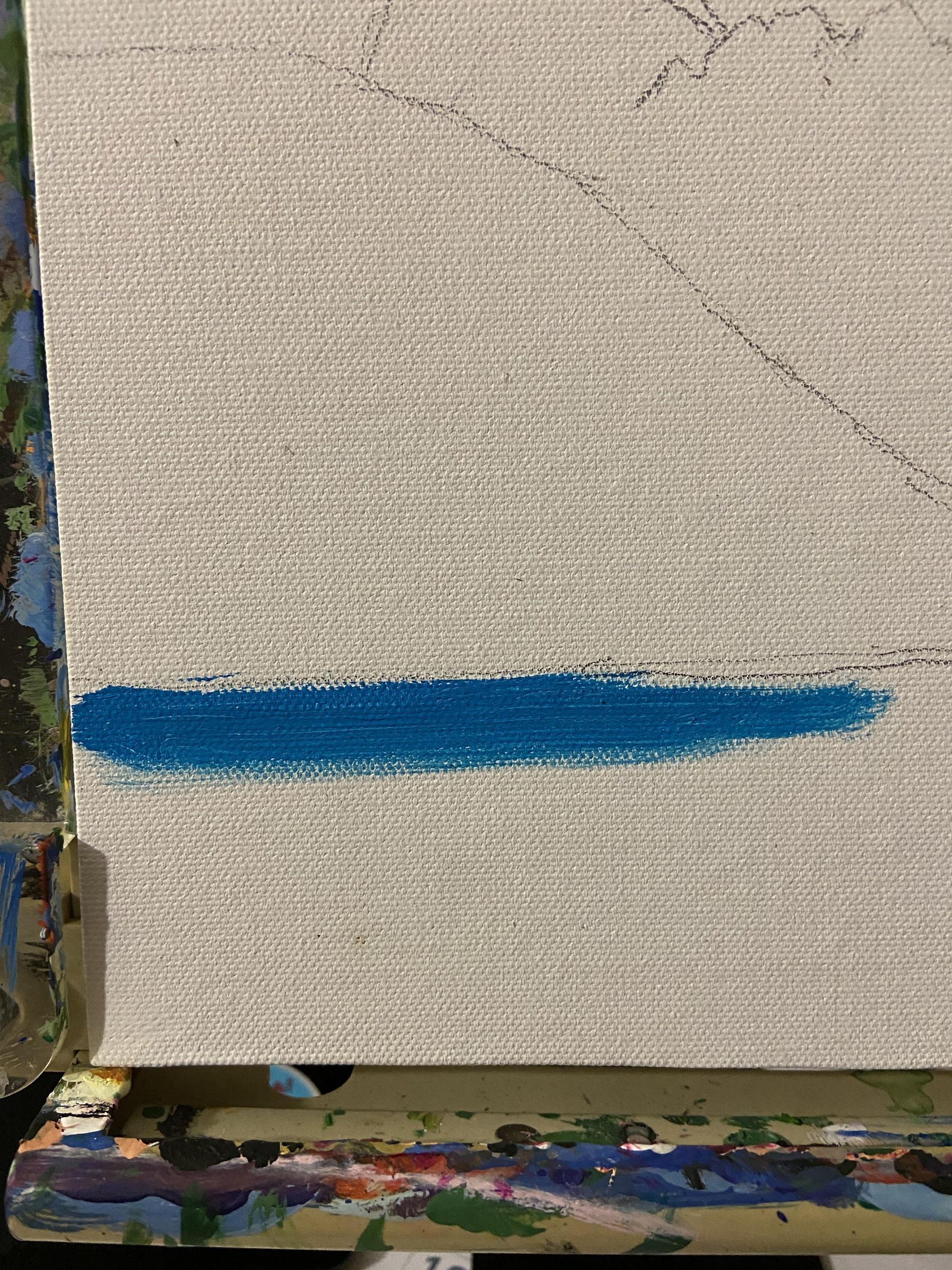 Painting a Mountain Range in Acrylic Paint 19 Steps (with Pictures