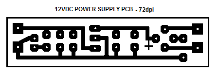 12VDC STABILIZED POWER SUPPLY