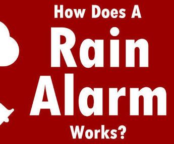 Rain Alarm Circuit