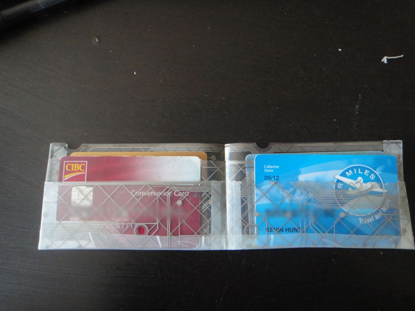 Credit Card Holder Made From A Keyboard