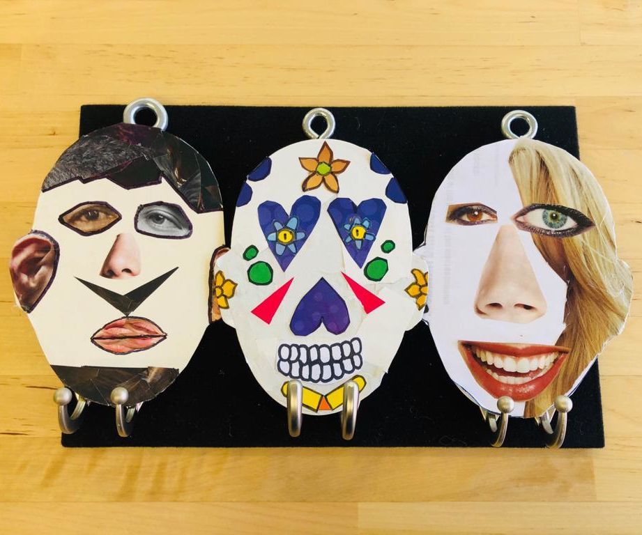 Collage Key Hangers