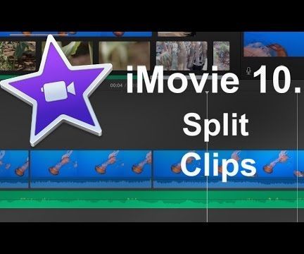 iMovie 10.1 (2016) - How to Split a Clip