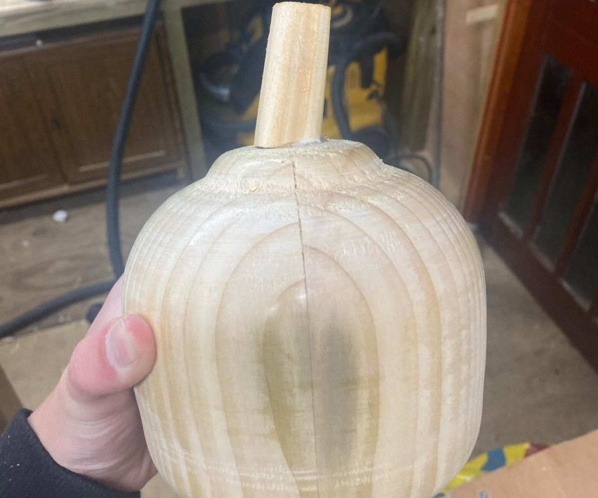 Wooden Pumking