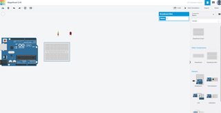 2225 Lab Blinking An Led Using An Arduino Tinkercad