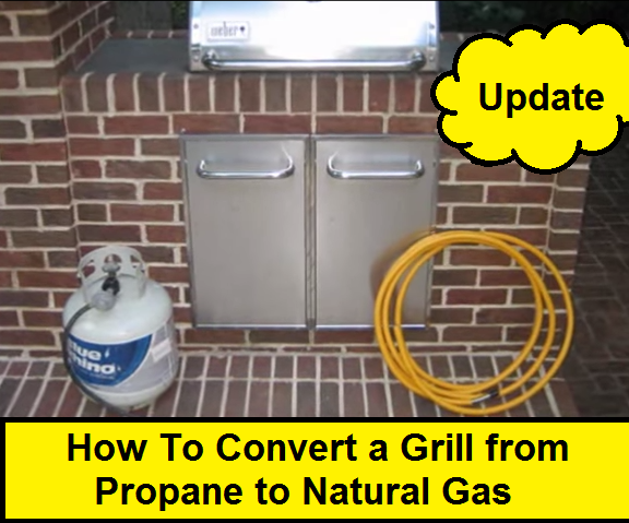How to Convert a Grill From Propane to Natural Gas (Update)