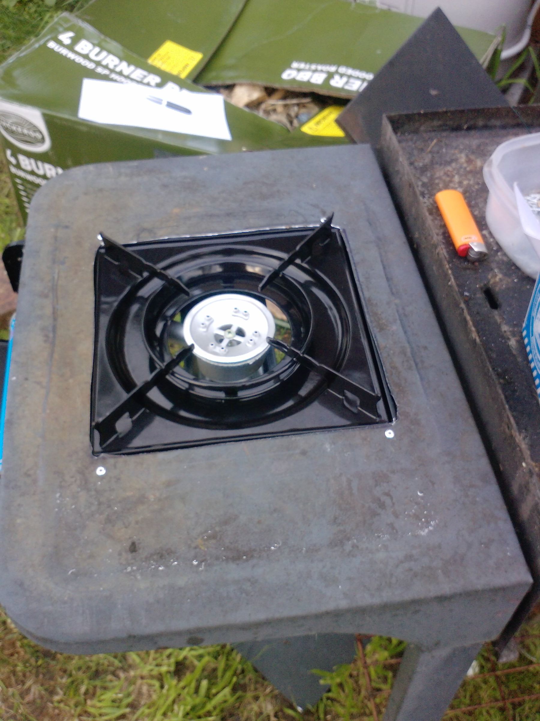 BBQ D.I.Y SIDEBURNER 4 Steps (with Pictures) Instructables