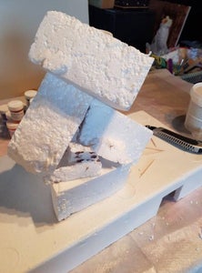 Assemble the Styrofoam Pieces