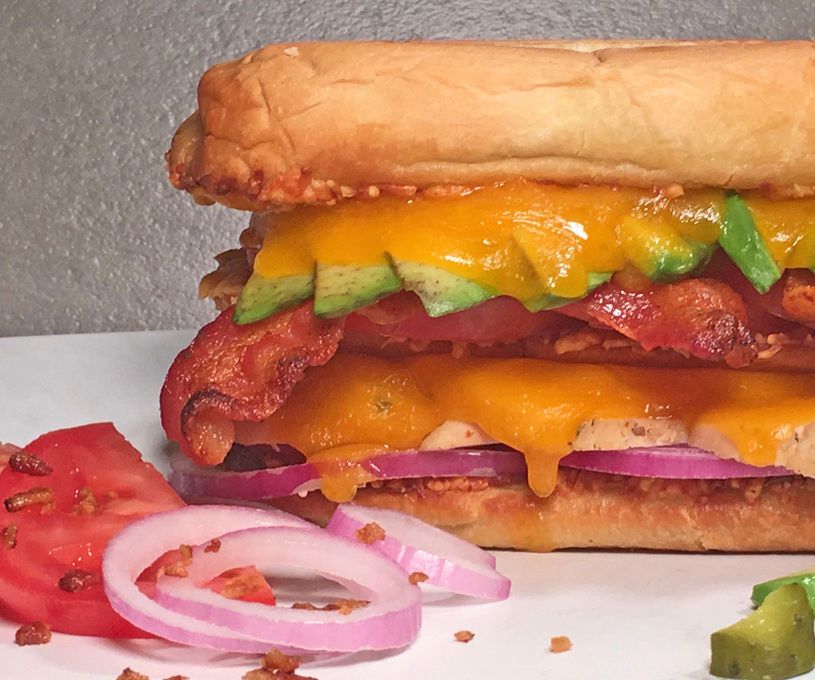 "The Crusher" Cali Chicken Club Melt"