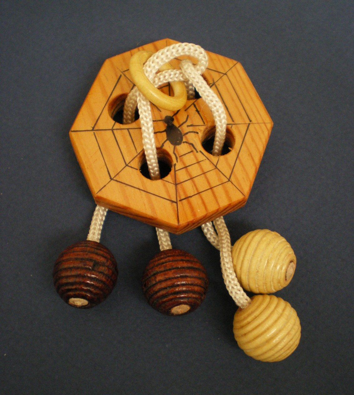 Spider web puzzle