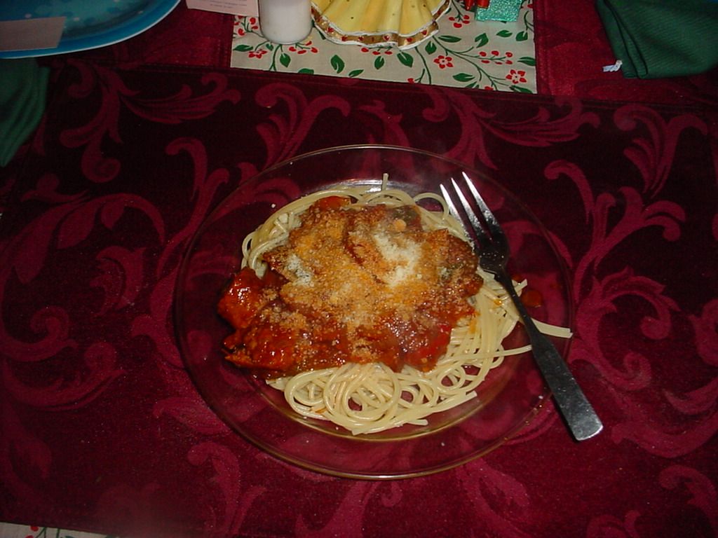 Sausage, Peppers, Onions and Tomato Sauce W/pasta