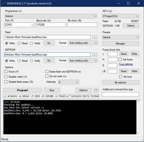 Arduino Micro Firmware