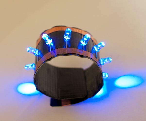 BraceLED - Make a Light Emitting Bracelet Wits LED's