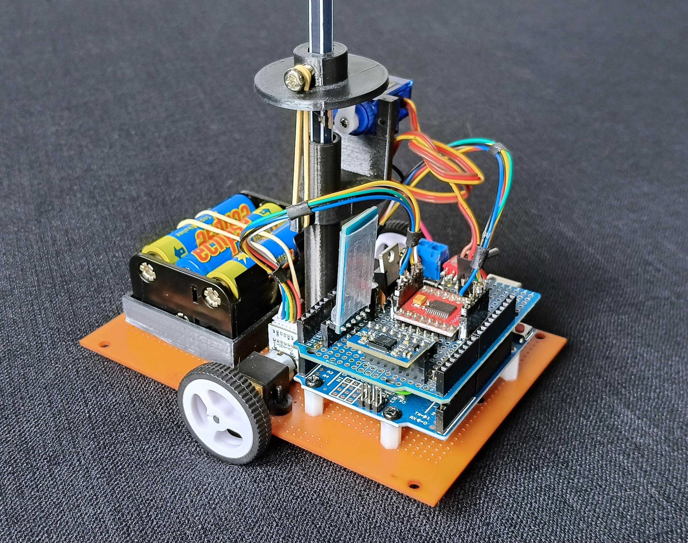 Gyro Controlled Robot Plotter