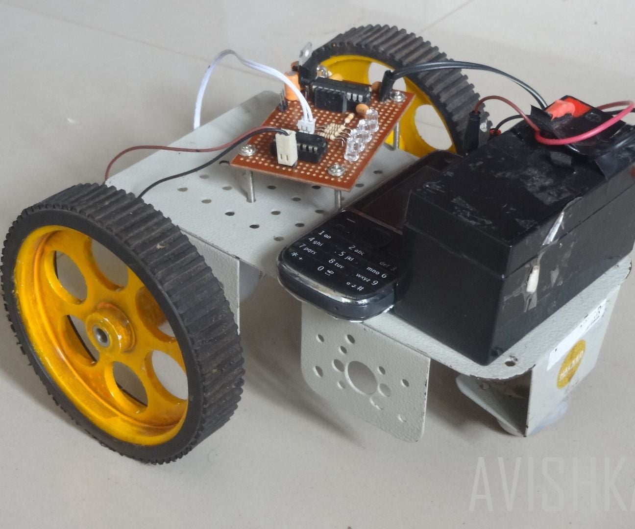 Control Your Robot Using Cellphone : 9 Steps - Instructables
