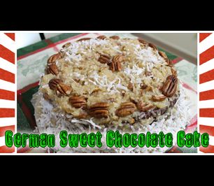 German Sweet Chocolate Cake