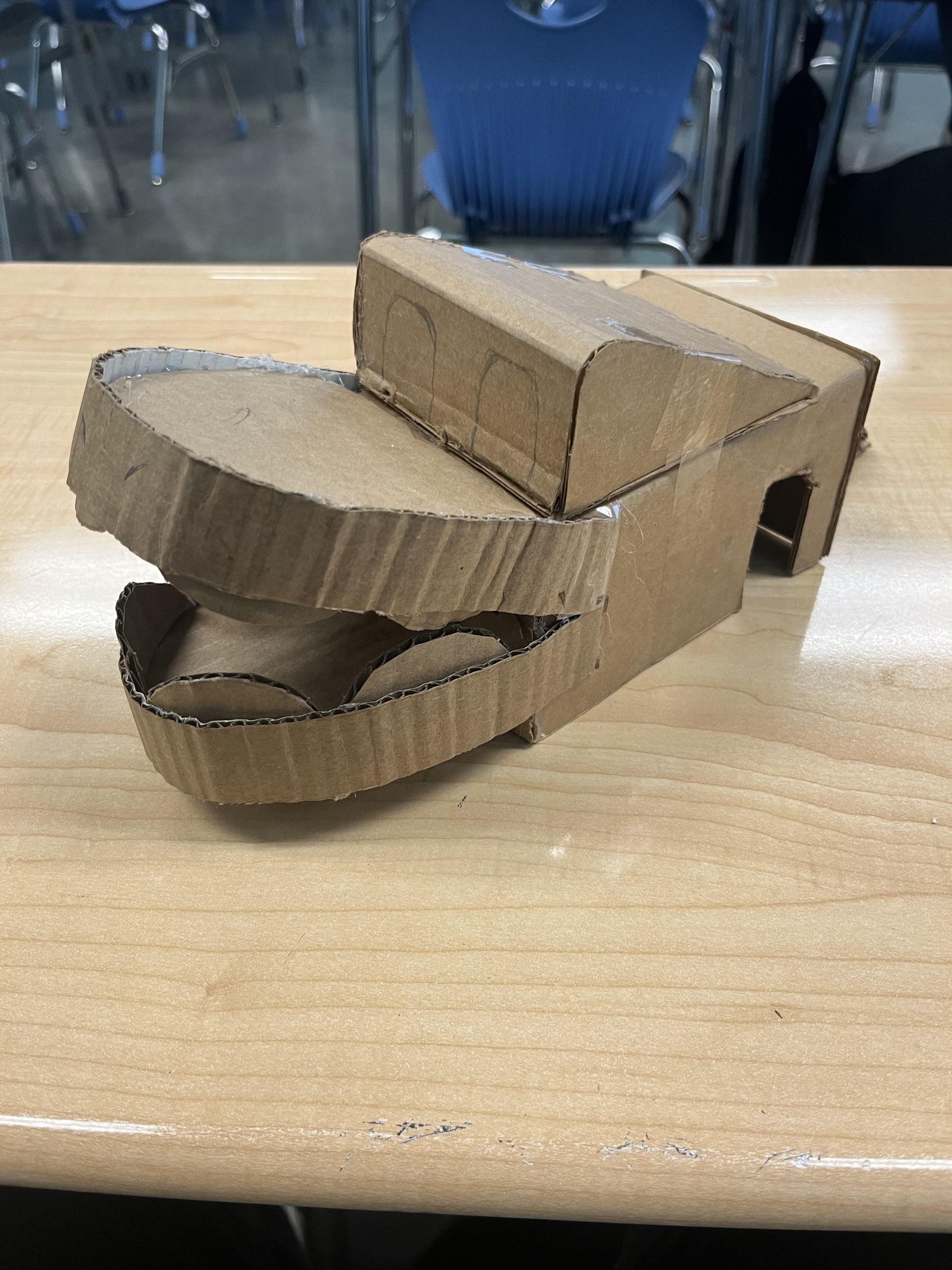 Cardboard Crocodile